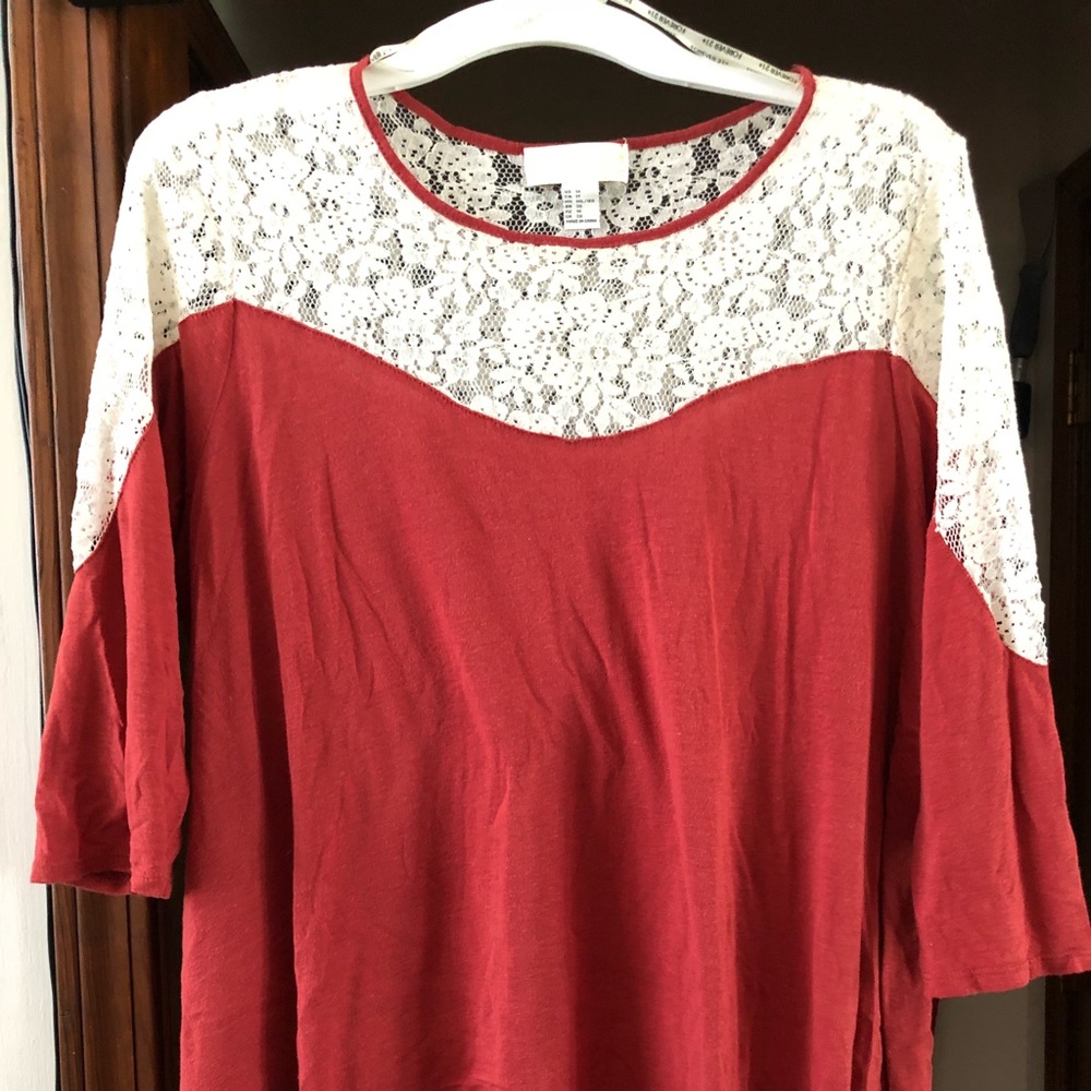 Lacy Forever 21 Blouse